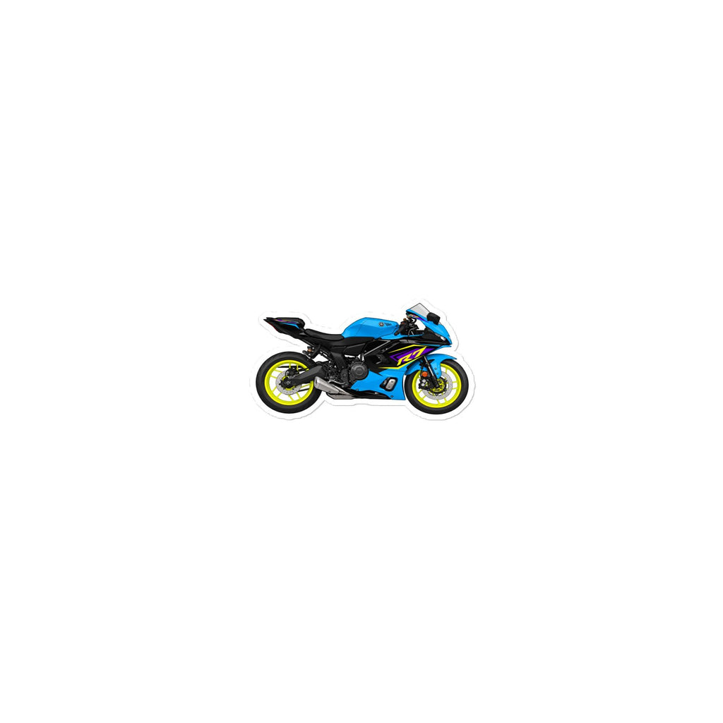 Yamaha R7 Motorcycle Sticker Neon