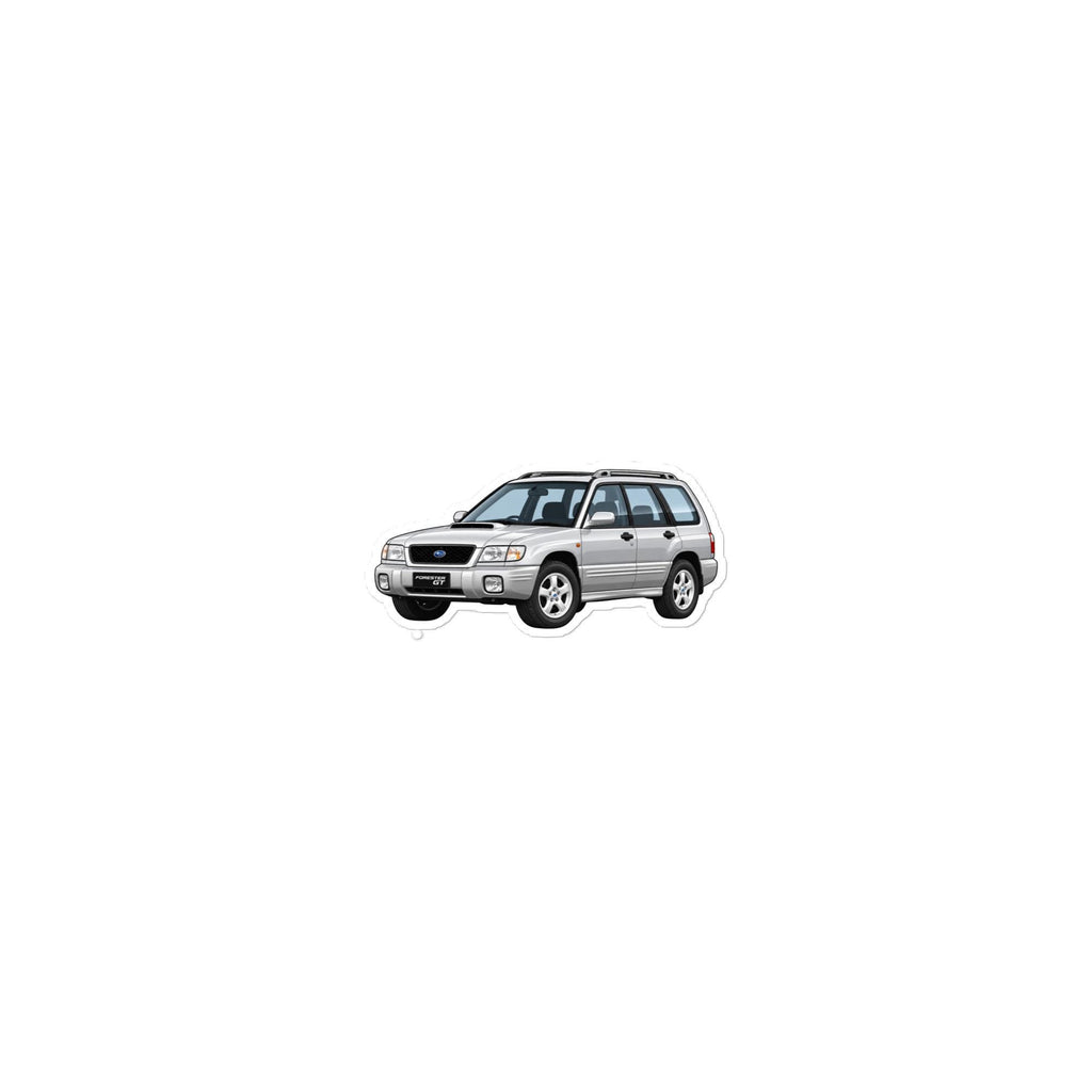 2000 Subaru Forester SF5 (Silver) Sticker