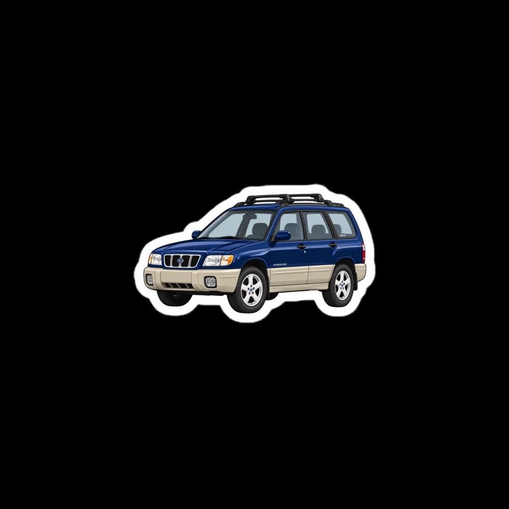 Subaru Forester SF5 (Blue) Sticker
