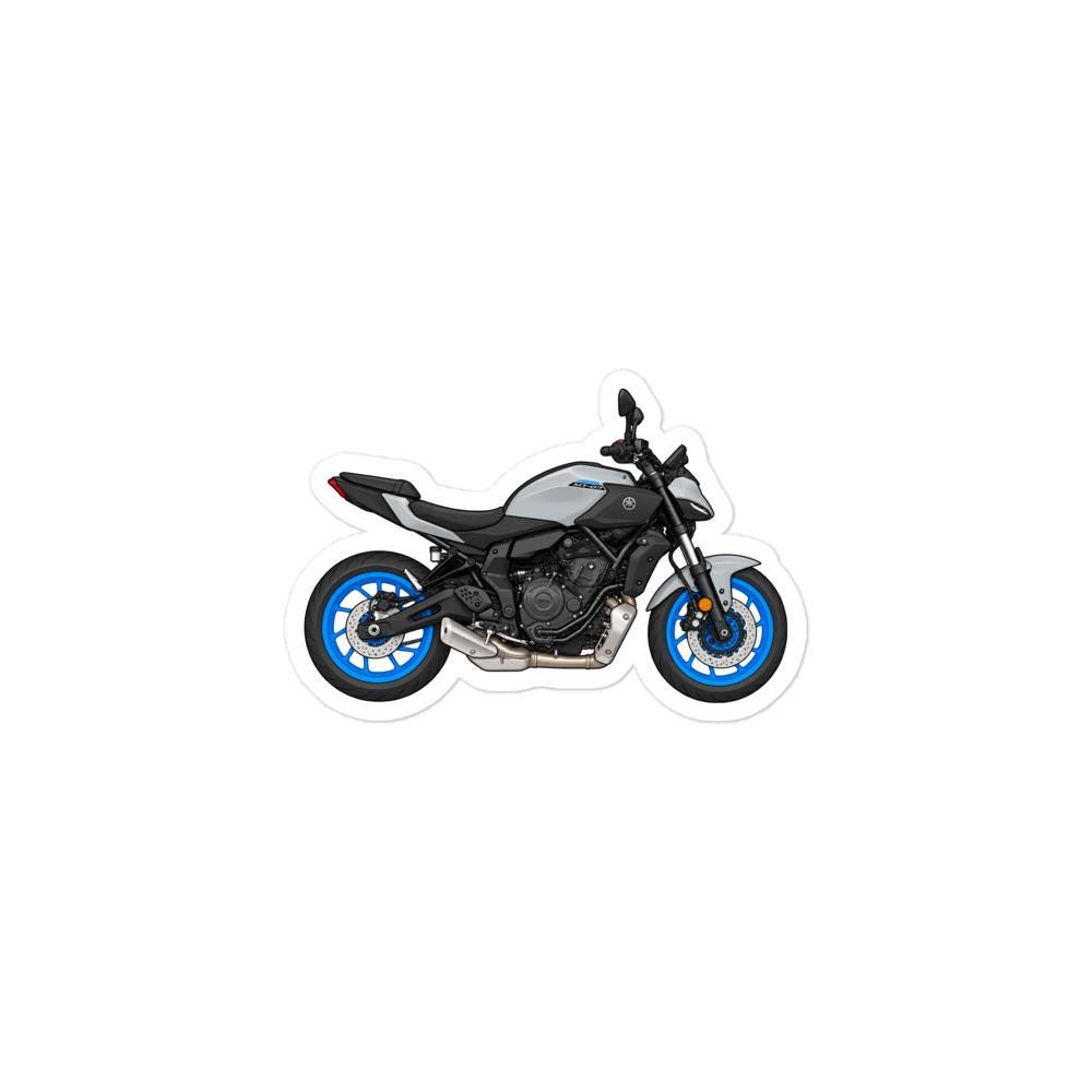 Yamaha R7 Motorcycle Sticker