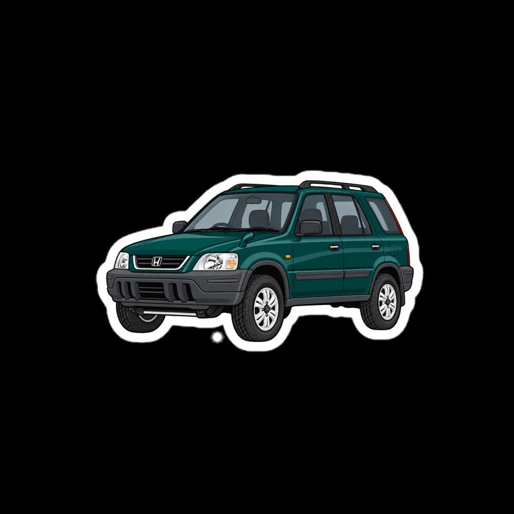 HONDA CRV RD1 Sticker (Green)