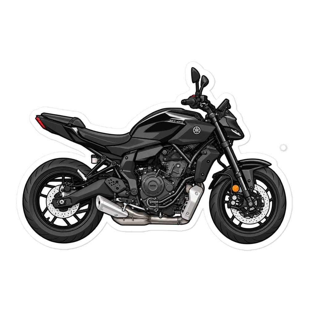 Yamaha R7 Motorcycle Sticker