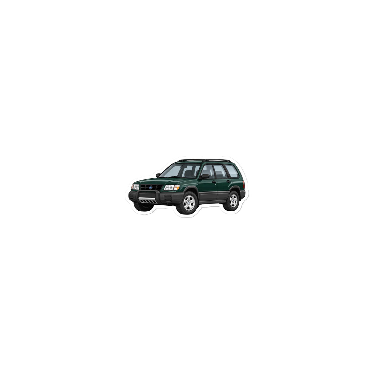 Subaru Forester SF5 (Green) Sticker