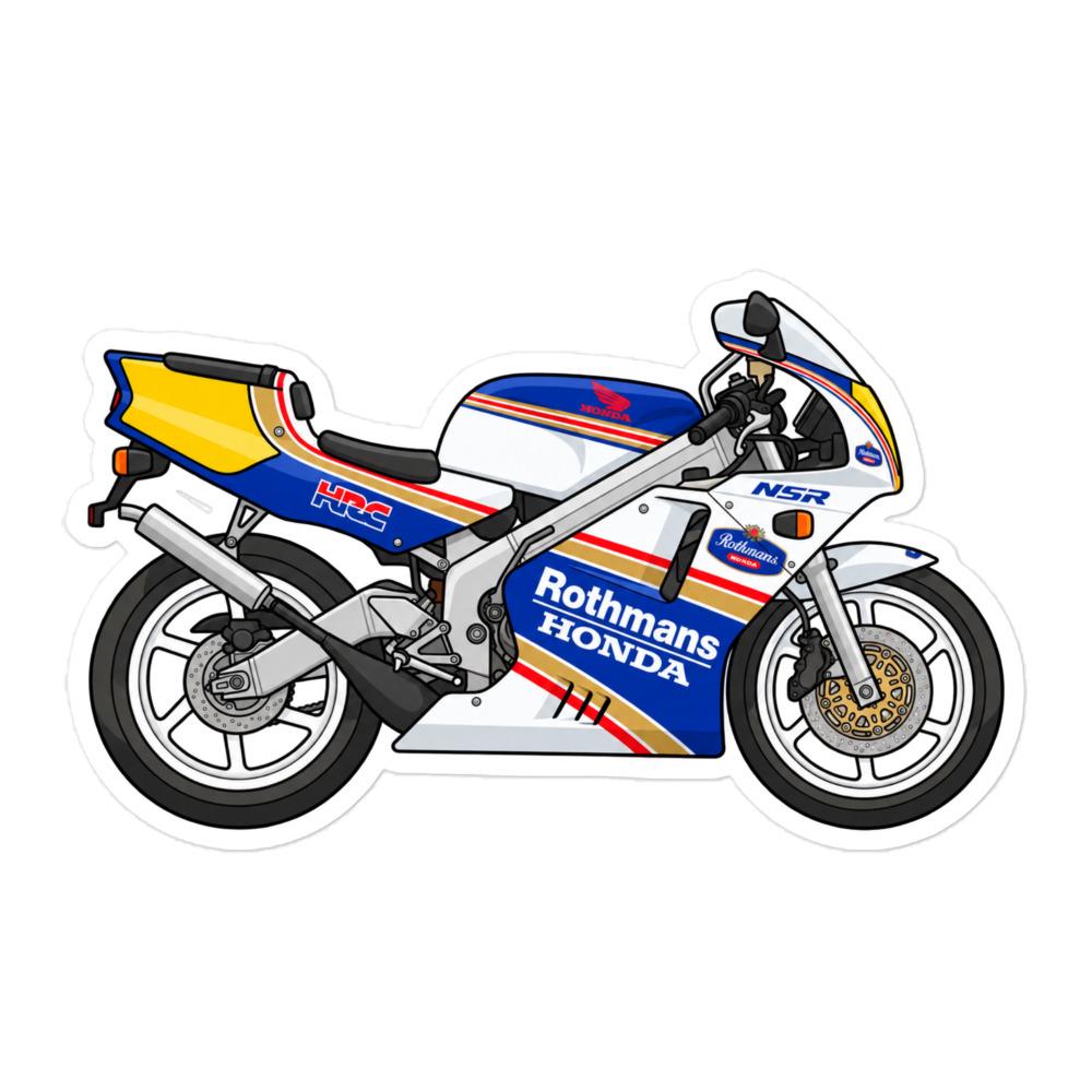 Rothmans NSR250 Motorcycle Sticker