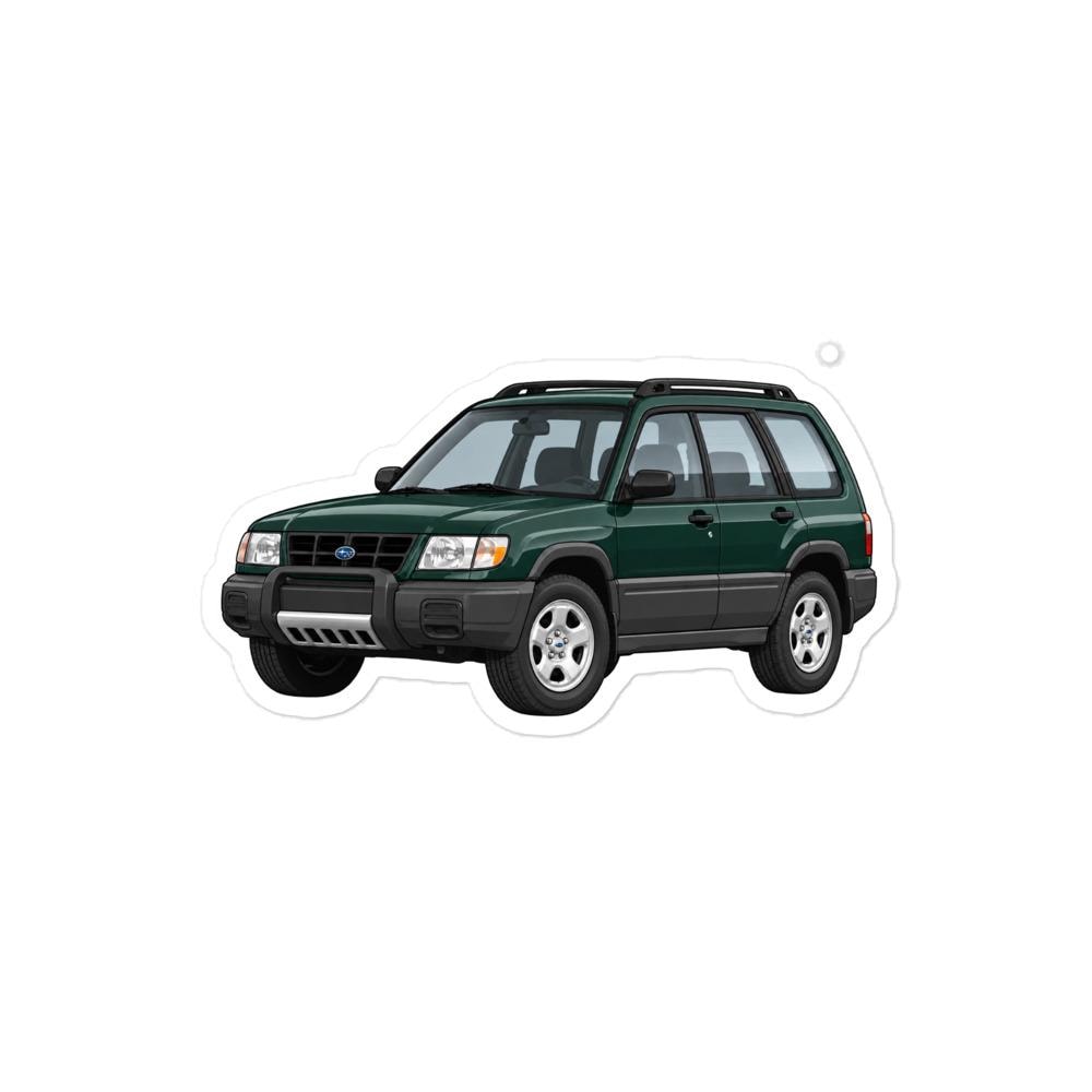 Subaru Forester SF5 (Green) Sticker