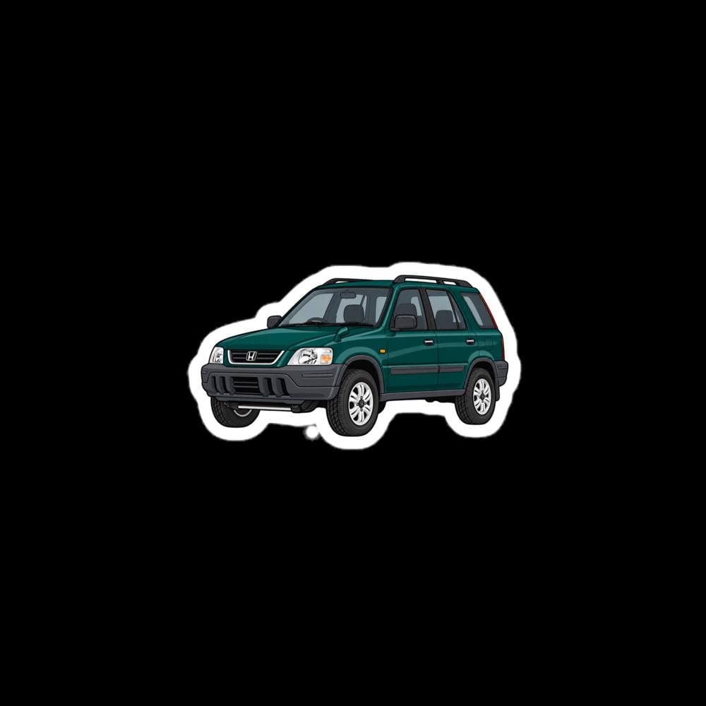 HONDA CRV RD1 Sticker (Green)